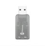 Wholesale Transmitter Adapter Transparent Universal USB Bluetooth 5.0 TV Computer Wireless Audio Receiver