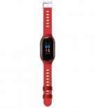 Wholesale 2-in-1 Sports Smart Bracelet Invisible Magnetic Charging Earbuds English red Smart Watch Bracelet & Wireless Bluetooth Headset