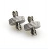 Wholesale Milltonaccessories® 1/4` Male to 1/4` Male Threaded Screw Adapter (2-pack)