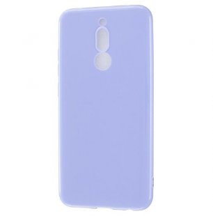 Wholesale Cellphone Cover Glossy TPU Phone Case Defender Full Body Protection Smartphone Shell Taro purple For Redmi 8 / Redmi 8A