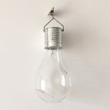 Led Solar Light Bulb Built-in 40mah Battery Outdoor Hanging Lanterns for Party Garden Home Patio Decor Warm White