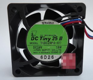 Wholesale Cooling Fan SERVO TUDC24K4-617 24V 1.8W 3wires