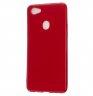 Abctay Cellphone Cover Soft TPU Mobile Phone Case Screen Protector with Shock Absorption Technology Rose red For OPPO F5/F7
