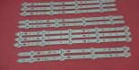 Wholesale Toshiba SVS400A79_4LED_A-TYPE_REV.1_120712 SVS400A79_4LED_B-TYPE_REV.1_120712 SVS400A79_5LED_C-TYPE_REV.1_12 Philips SVS400A79 A/B/C/D-Type LED Backlight Strips (10)