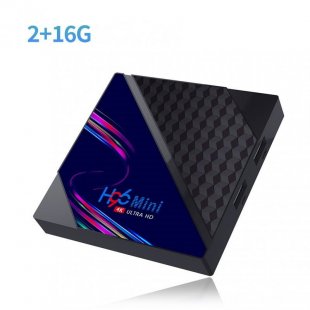 Android 10.0 Tv Box H96 Mini V8 Rk3228a Wifi Media Player Tv Receiver 2+16G_British standard