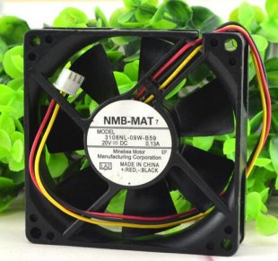Wholesale Cooling Fan NMB 3108NL-09W-B59 24V 0.13A 3wires