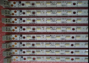 Original Sharp 2011SSP52_56_GD_rev0 GMF0342 LED Light Strips for LCD-52LX830A LCD-52FG1A LCD-52LX530A - 1 Strip