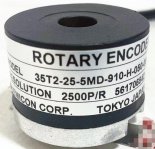 Abctay NEMICON 35T2-25-5MD-910-H-050-00 Rotary Encoder